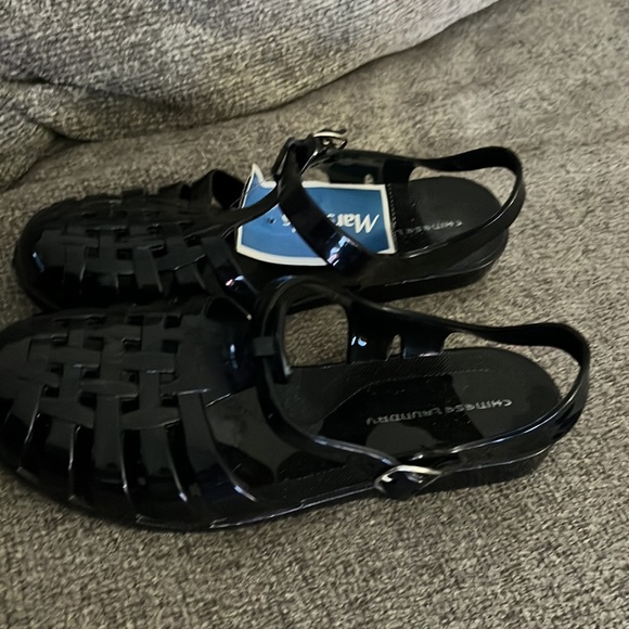 Jelly Sandals Chinese Laundry brand new black - Picture 2 of 4